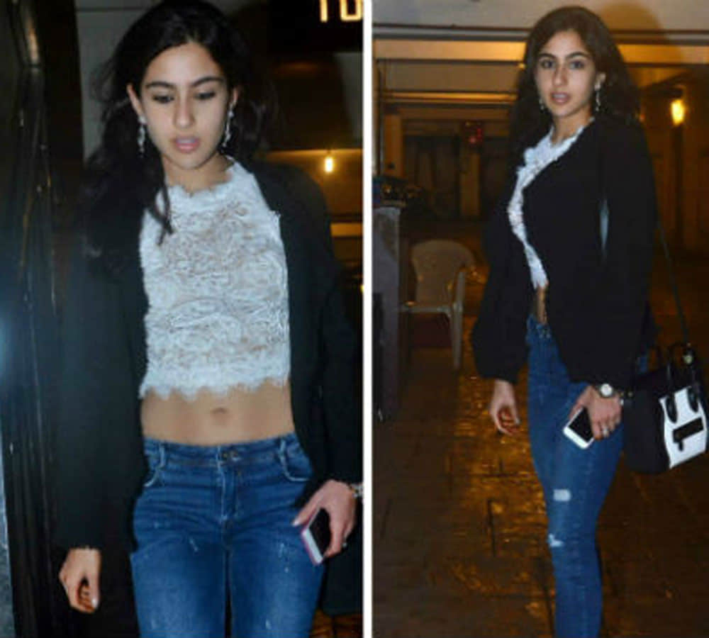 Saif and Kareena fighting over Sara's debut