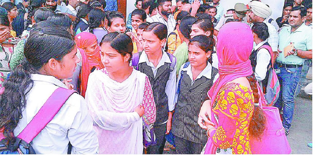 students, jaam, roadways, yamunanagar, haryana