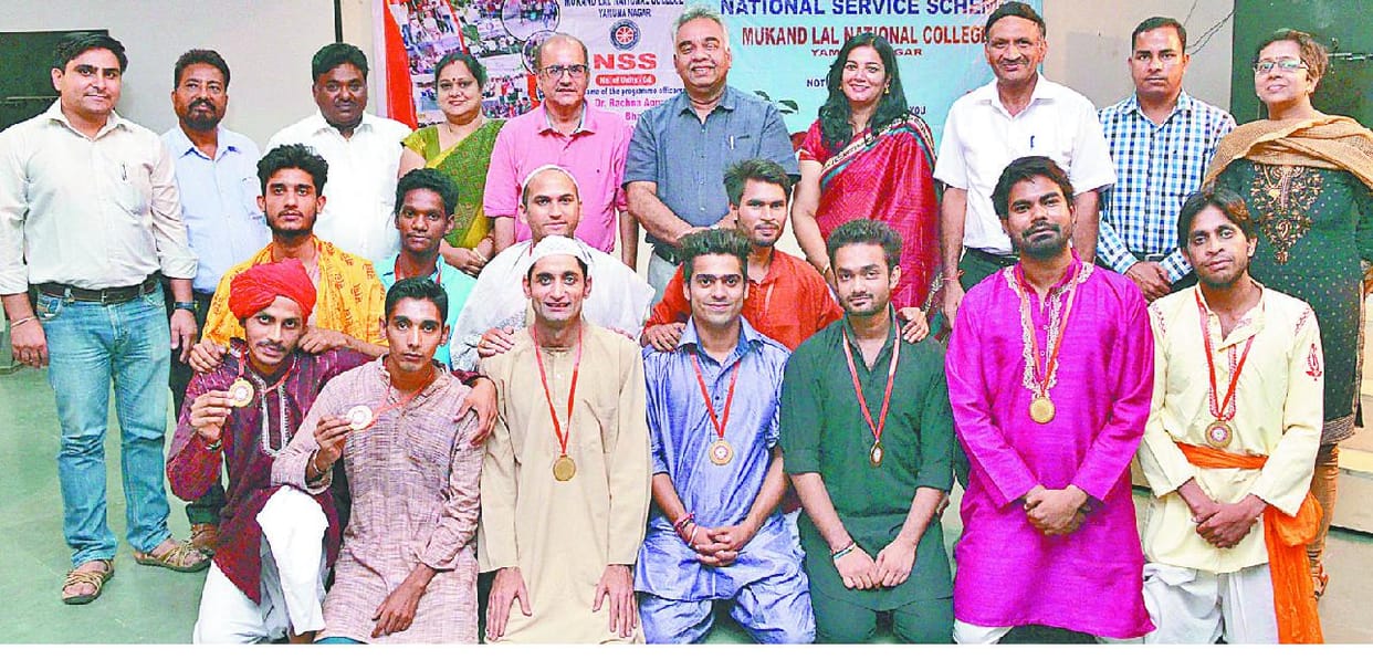 MLN college, NSS, yamunanagar, haryana