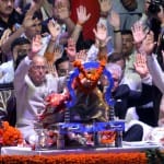 pranab mukherjee join ganga aarti