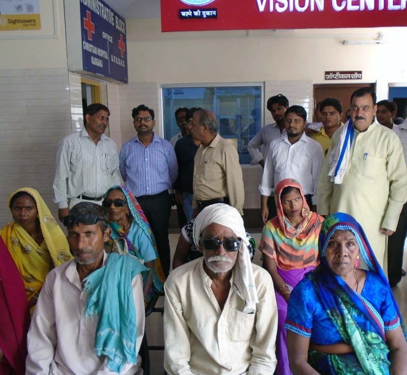 155 eye patients examined