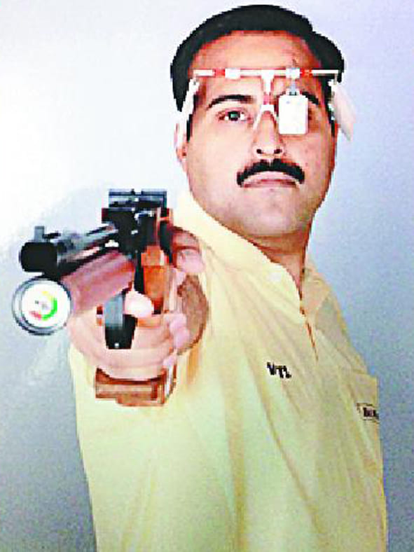 Vipin shooter World Championships selection Railway, heroic Shahml Rifle Club was happy