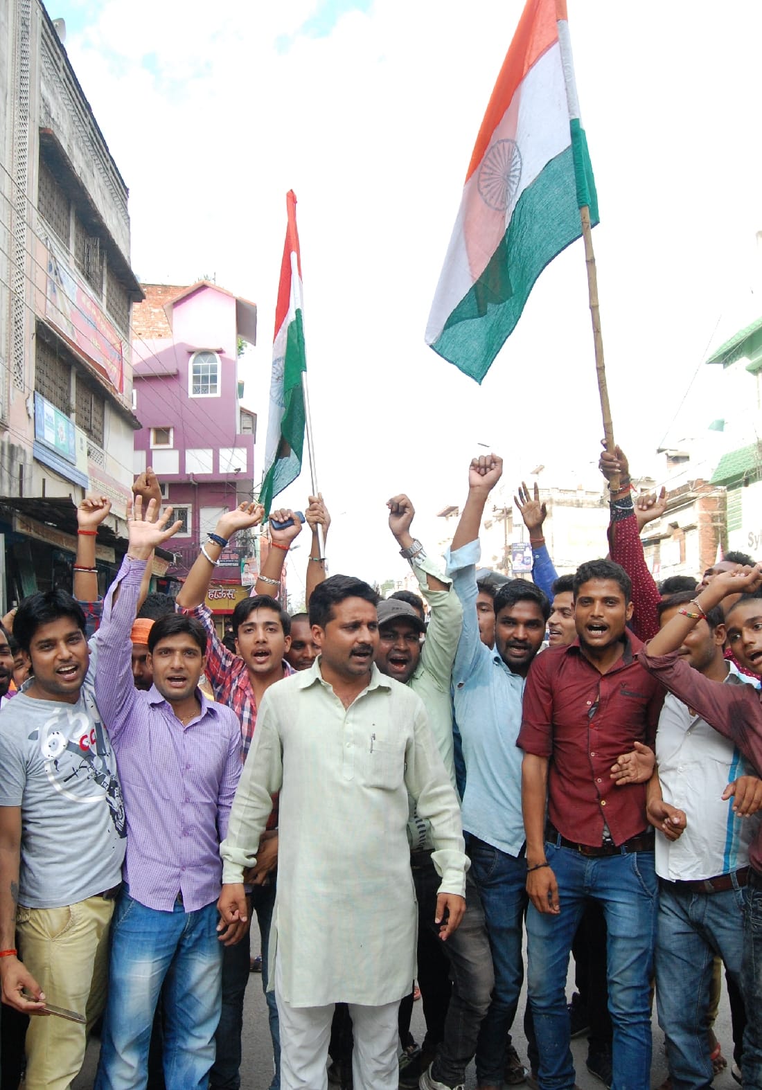 Military action expressed happiness