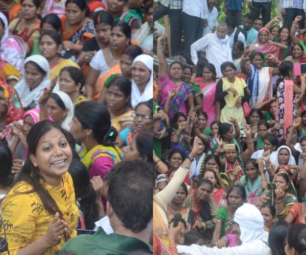 anganwadi workers quit their protest