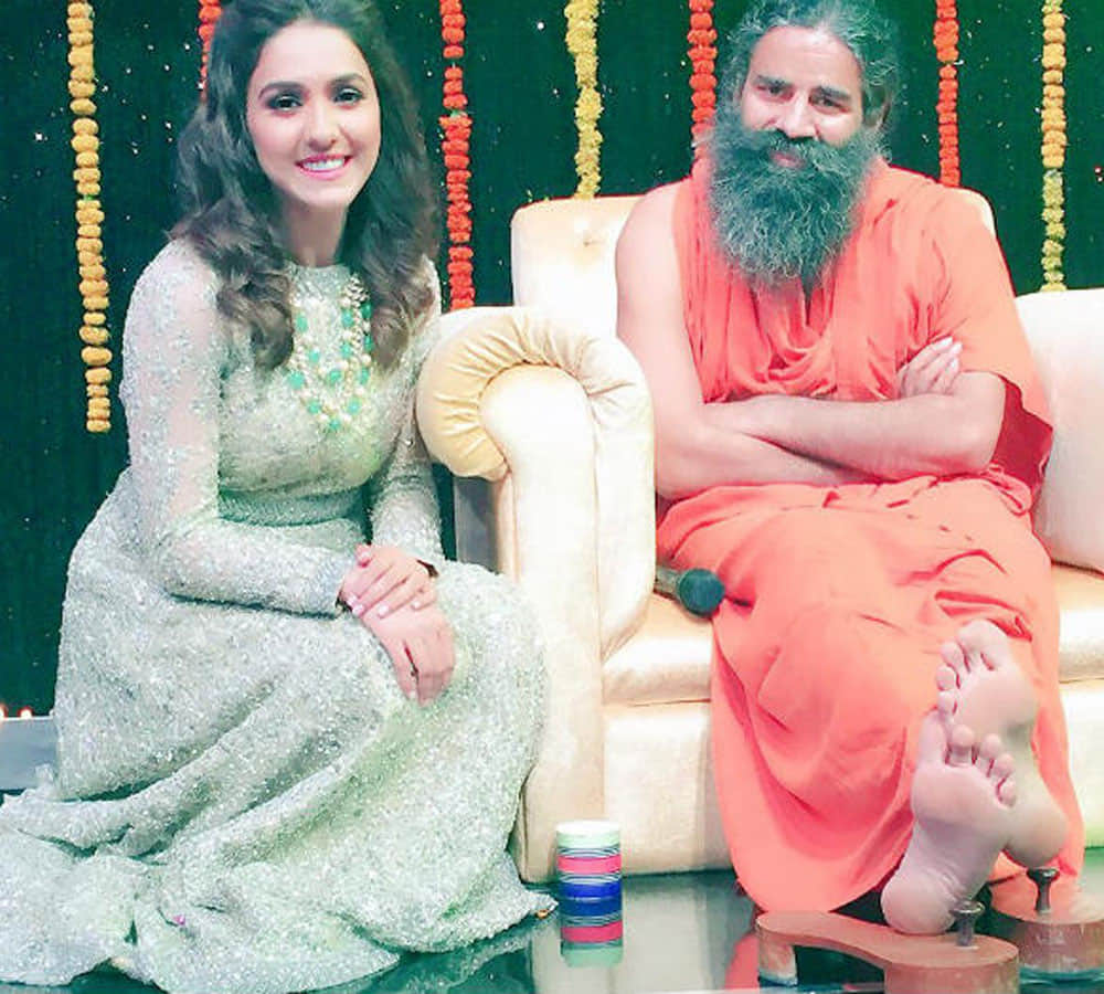 baba ramdev rock the tv reality show the voice india kids