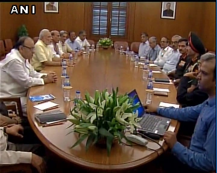 PM Narendra Modi chaired Cabinet Committee on Security (CCS) meeting on situation on the LoC 