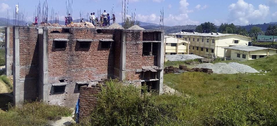 Champawat became a residential building in the hospital