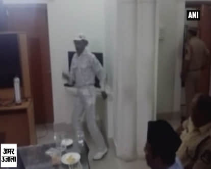 Watch: 'Disco Baba' arrested in fraud case grooves for cops