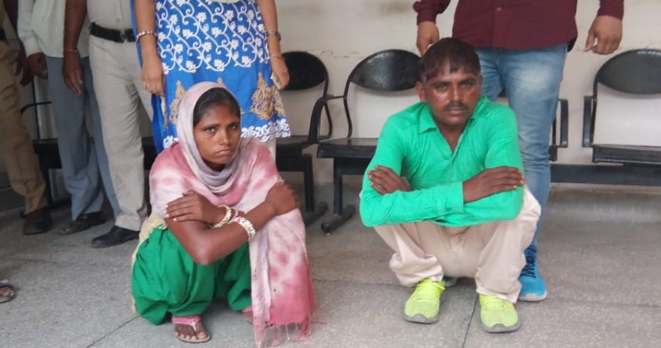 couple arrested bu hisar range special staff police with drugs of billions