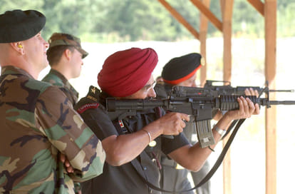 'Indian Army is not wearing bangles'