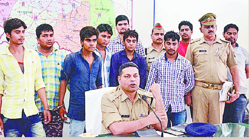 Six robbers arrested