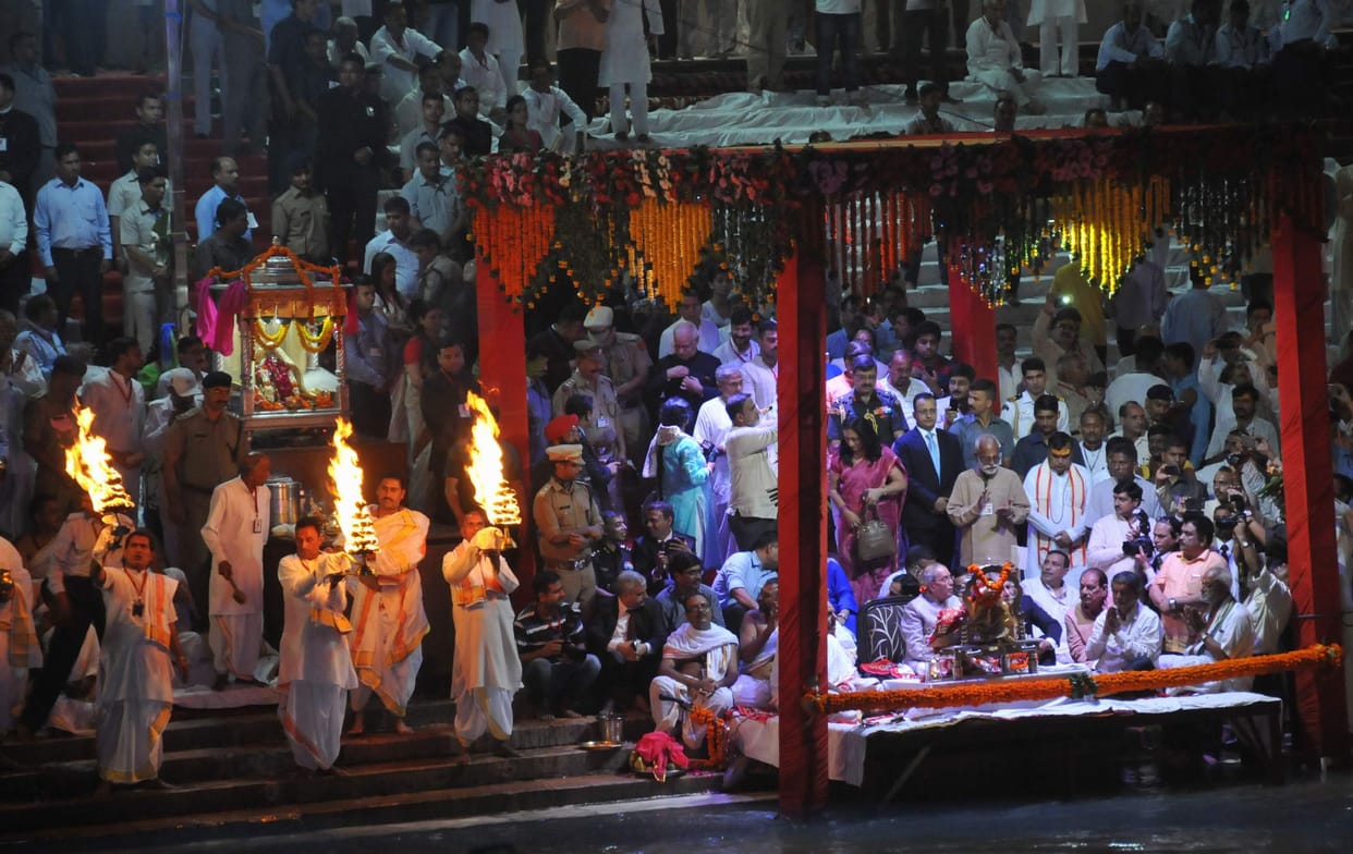   famous Ganga Aarti of Har Ki Pauri will now be seen on the big screen