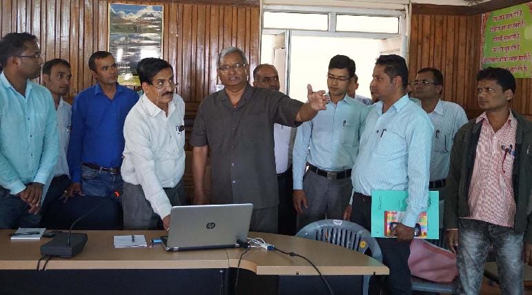 The GIS training in Champawat