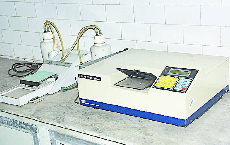 Dengue front, lying out of Testing Machines