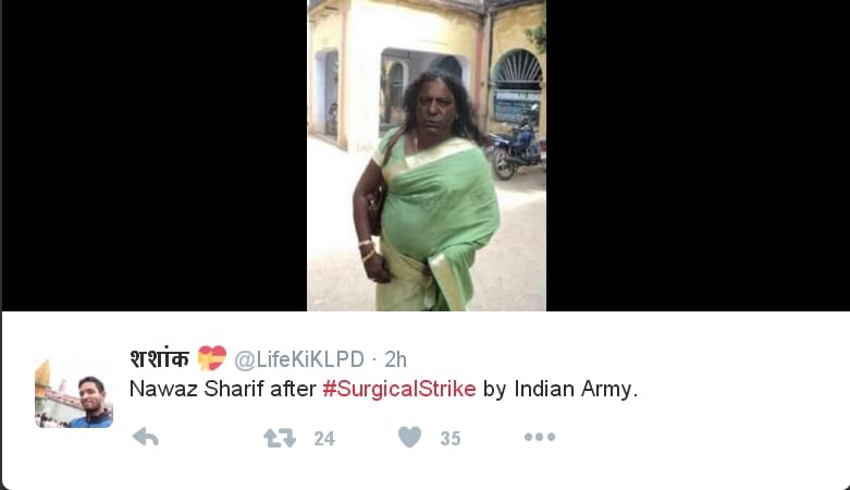 social media trolls pakistan on surgical strike