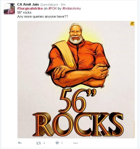 social media trolls pakistan on surgical strike