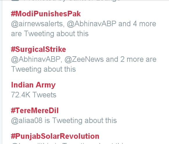 social media trolls pakistan on surgical strike