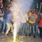  सर्जिकल  स्ट्राइक पर मनाई खुशियां