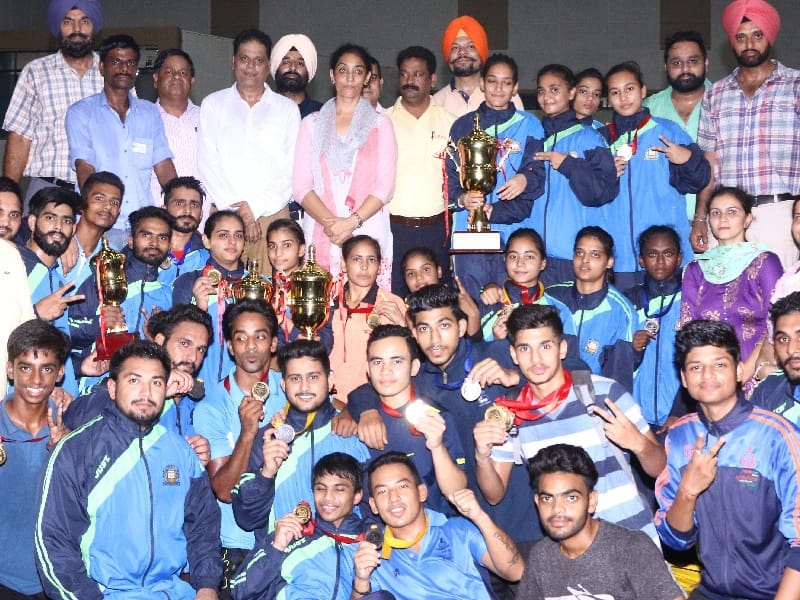 All India Intruniwarsiti Wushu Championships, champion Punjabi University, Patiala
