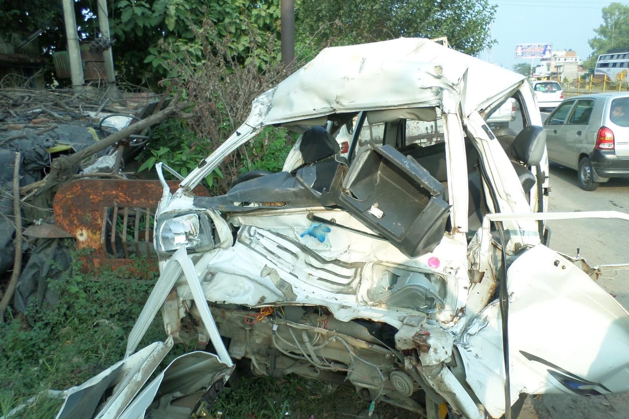  Sikedha van accident.