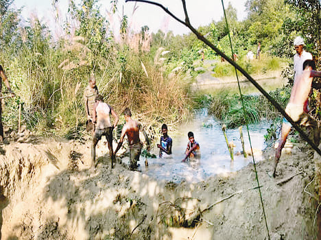 agriclture land flooded