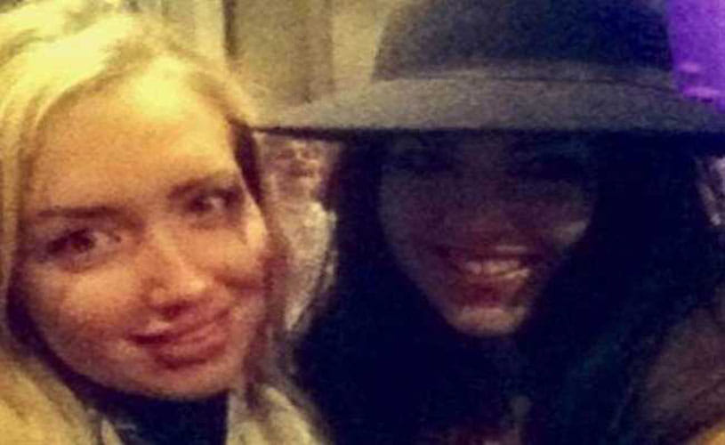 Girls terrified after a 'ghost' selfie