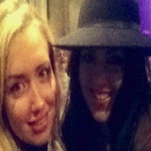Girls terrified after a 'ghost' selfie