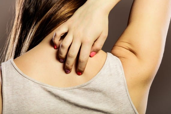 body itching meaning in palmistry
