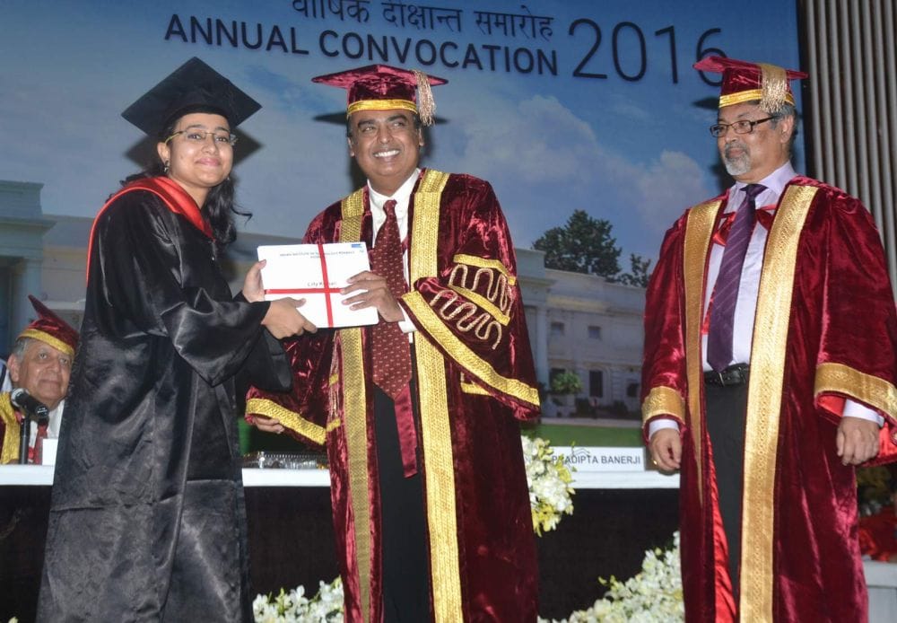 mukesh ambani at iit roorkee convocation