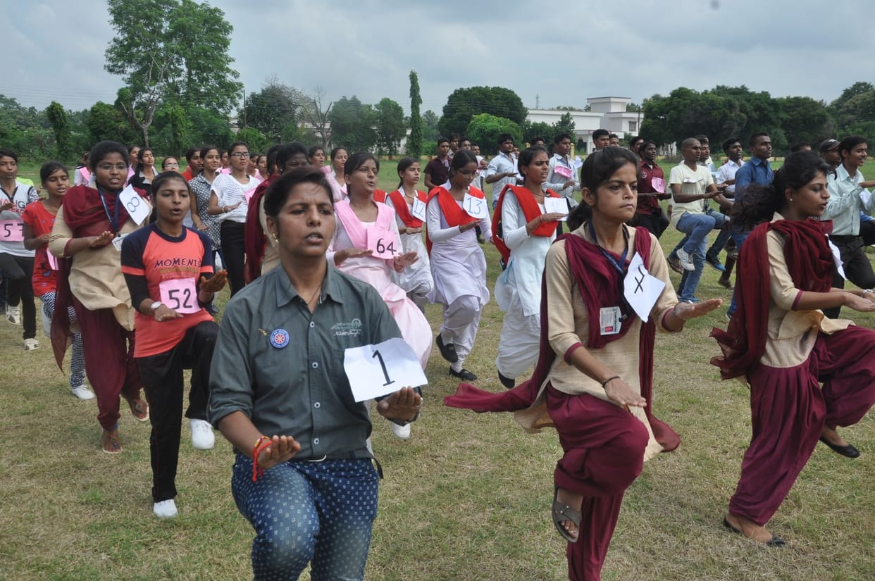 selection procedure organised for rupublic day parade
