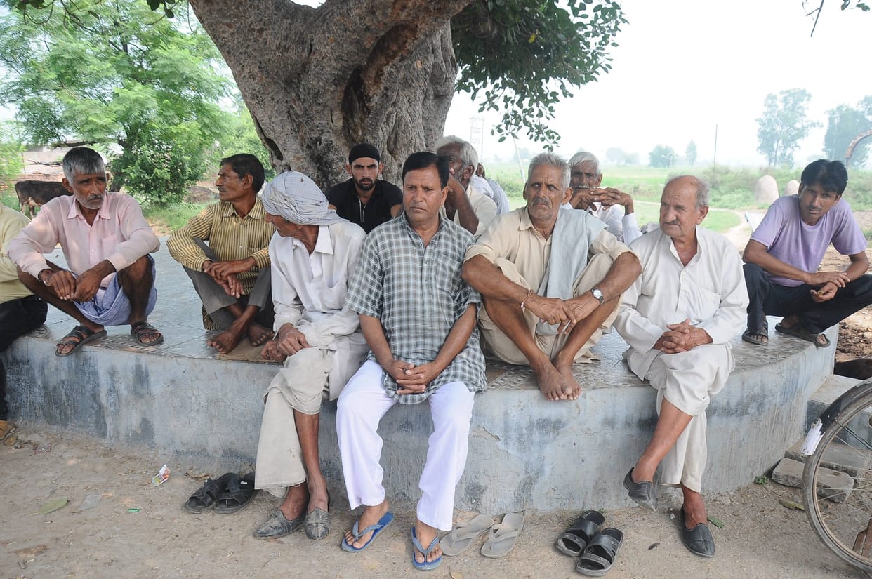villagers talking about surgical strike in border area
