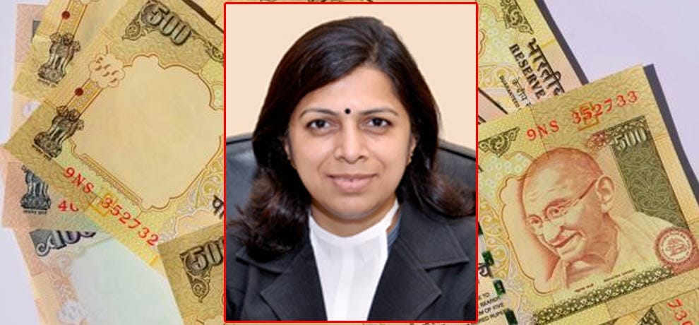 Female judge bail, the CBI had arrested bribery