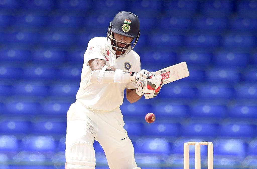 Shikhar Dhawan missed his first test Double Century but scores these five records 