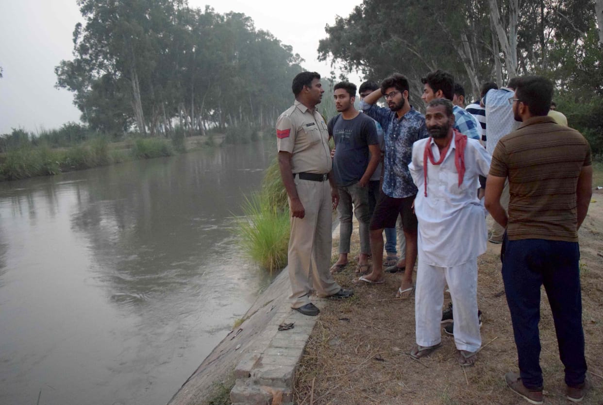 BTech student, canal dipped, bath with friends, mdu university