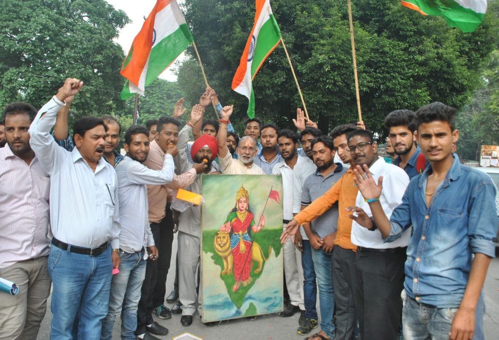 celebration in india after indian army surgical strike