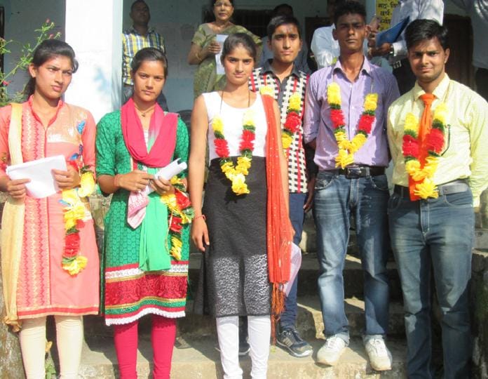 NSUI president Vinod capture
