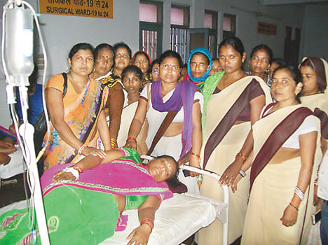 Uproar on a drip to refuse to faint hope