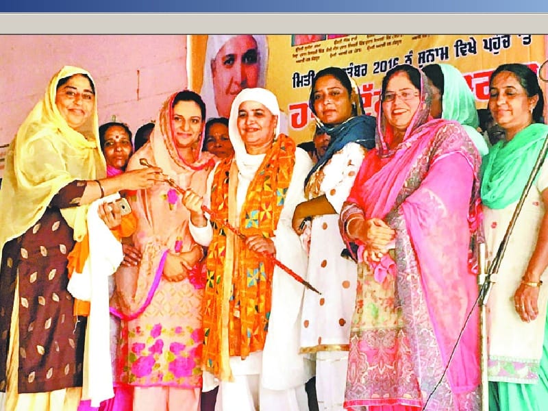 SAD, women wing, Sunam assembly ease, rally, Jagir Kaur, Sunam, Sangrur