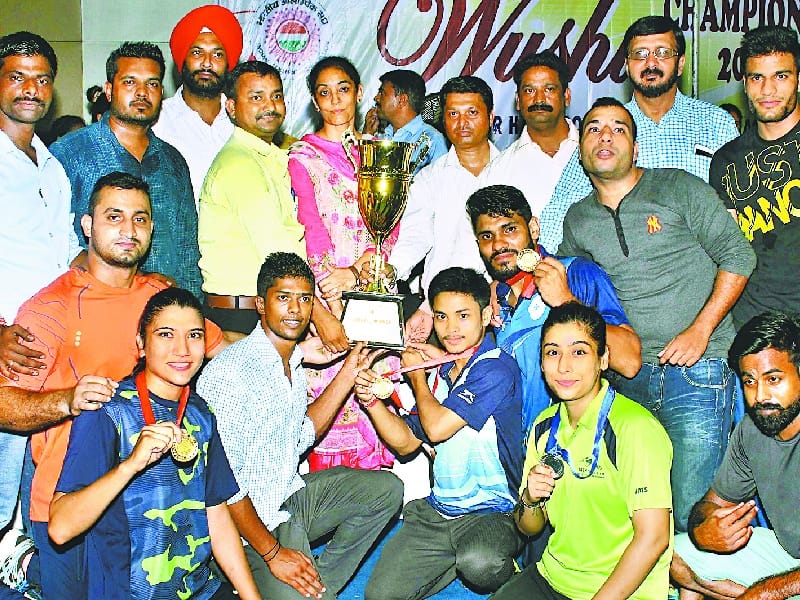 National Wushu Federation Cup, Punjabi University, Delhi and Manipur winner, Patiala
