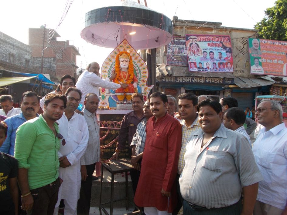 The jubilee was celebrated Agrasen Dhuumdham