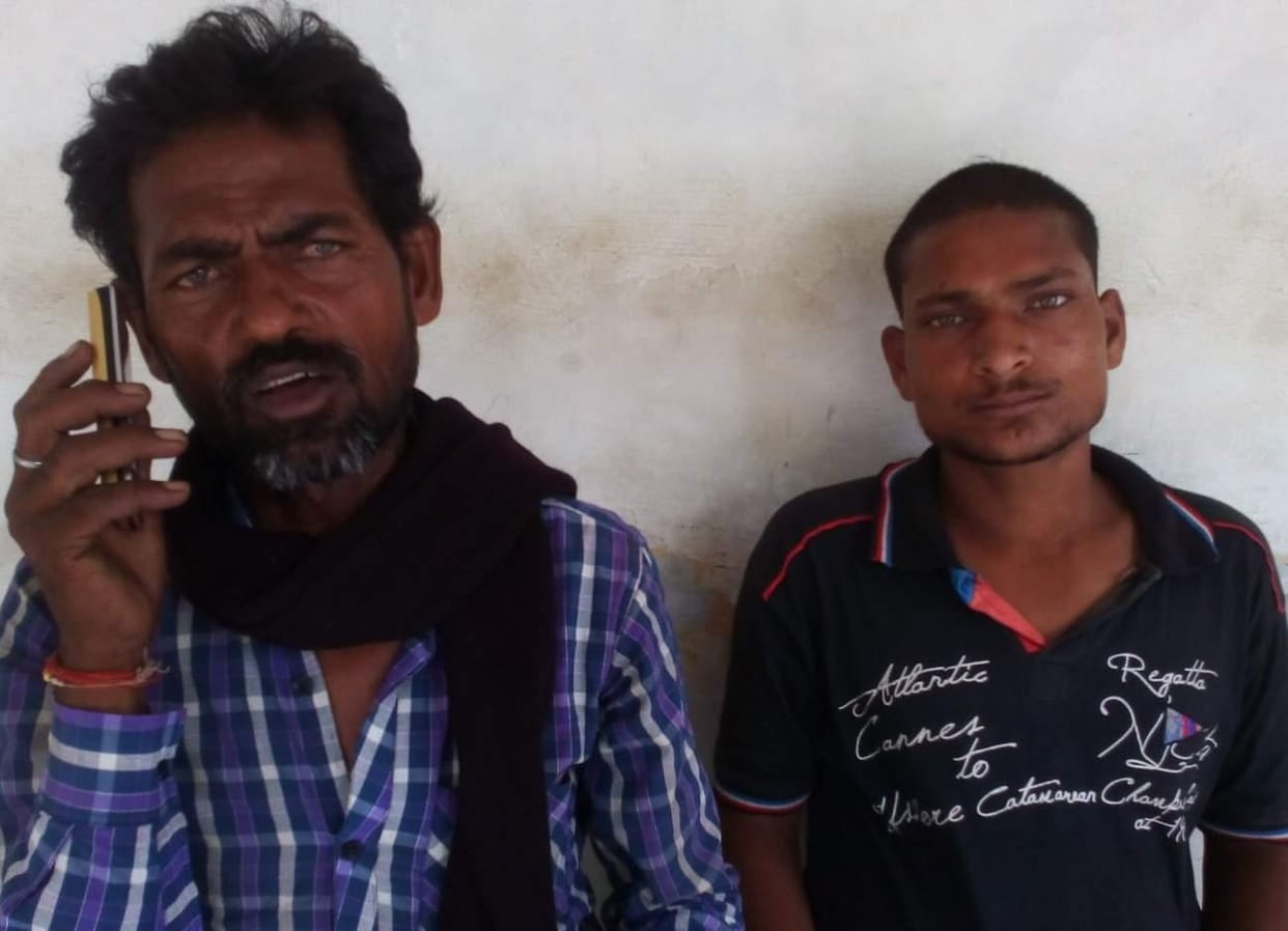 son got father's dead body after five hours.