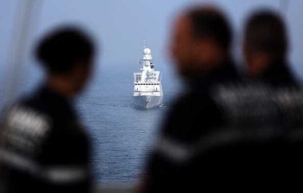 suspicious boat seen in Arabian Sea