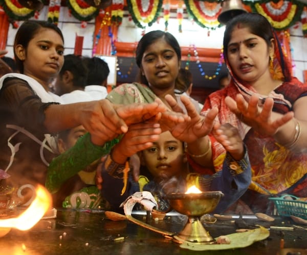  chauk badi kali mandir in Lucknow.