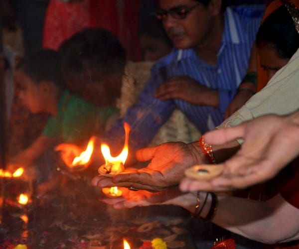  chauk badi kali mandir in Lucknow.