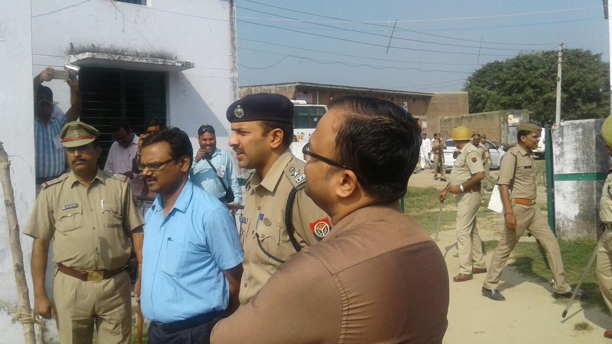 45 percent voting in jila panchayat by election