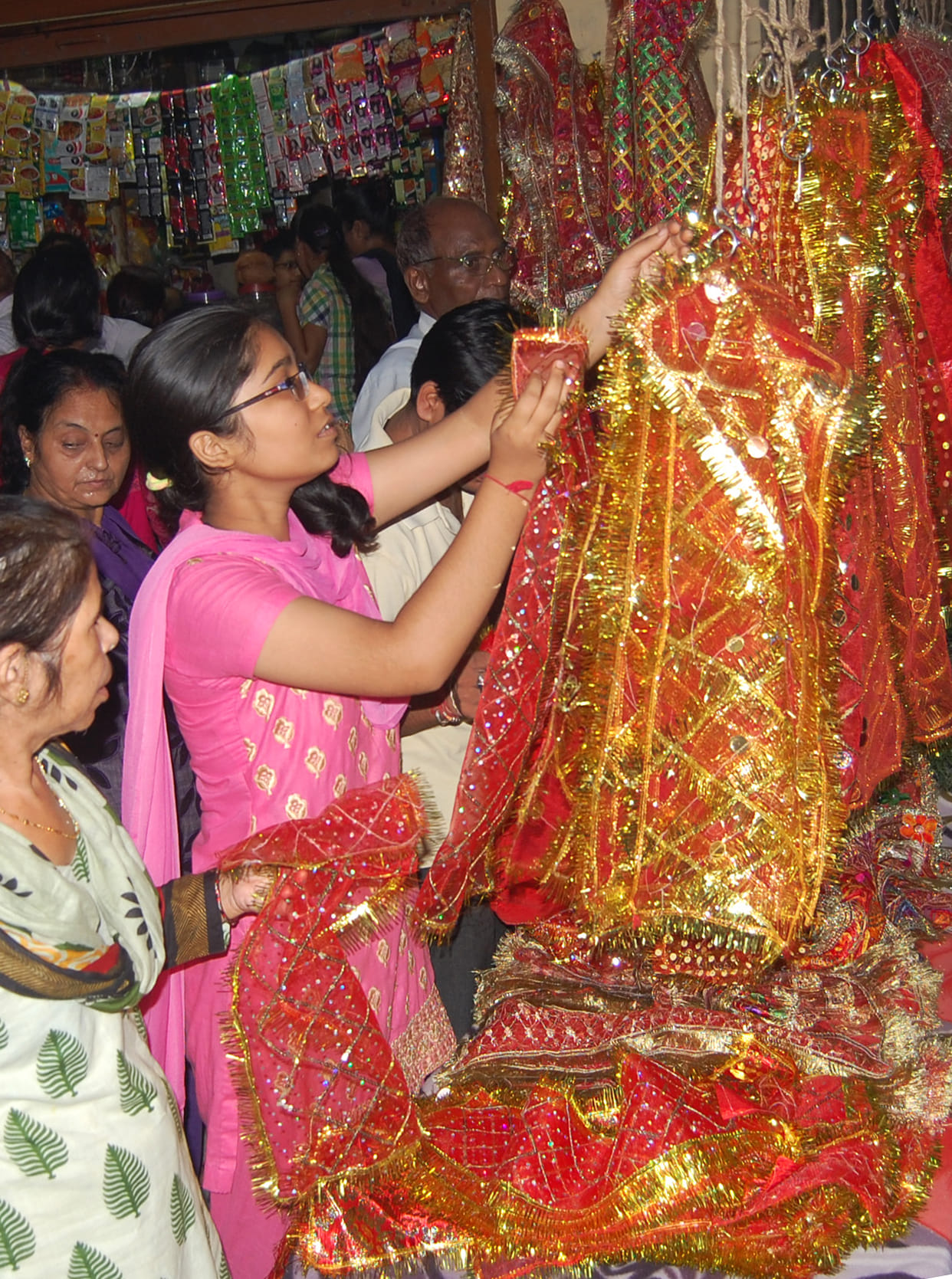Dressed Pancpuri of Navratri Devi Temple