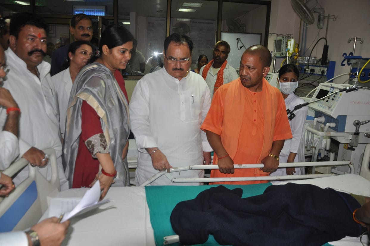 Health minister asked situation of encephalytis patients