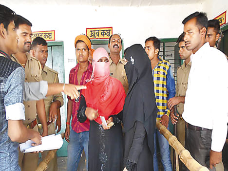 92 and 84 percent voting Iliaspur Shazira