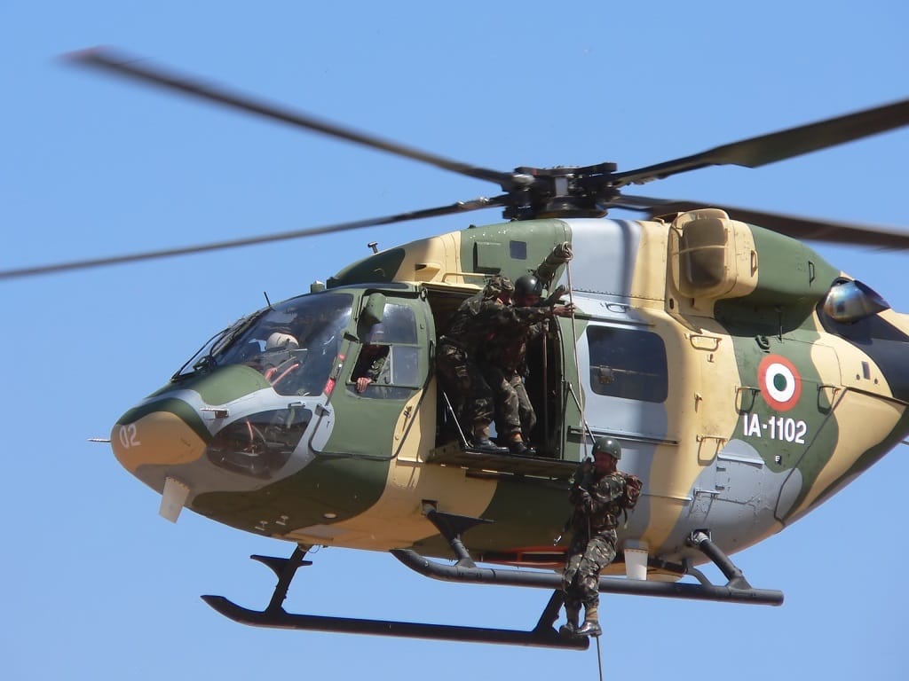 army used night vision lenses and moon as the tool while surgical strike