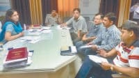 black spot search in district, sdm take meeting, road accident, kaithal